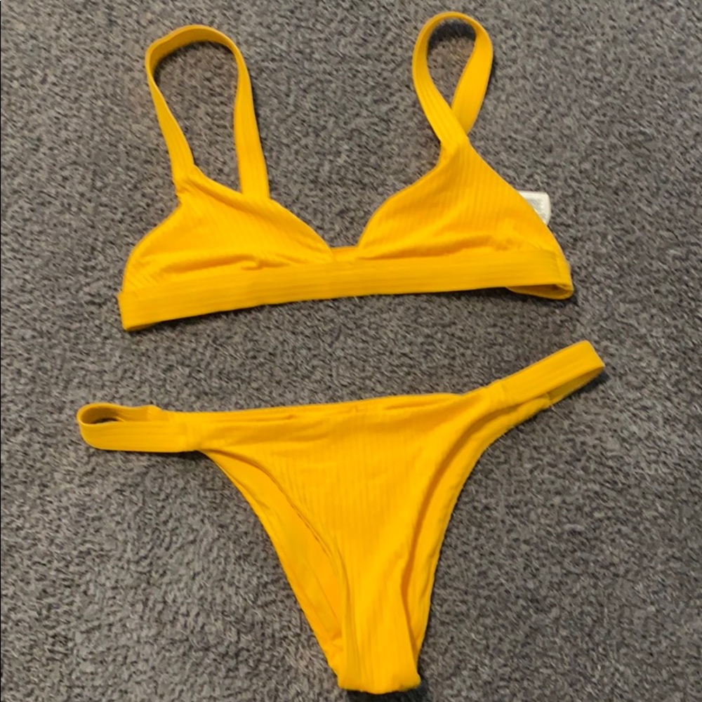 Yellow Vitamin A 2 piece bikini